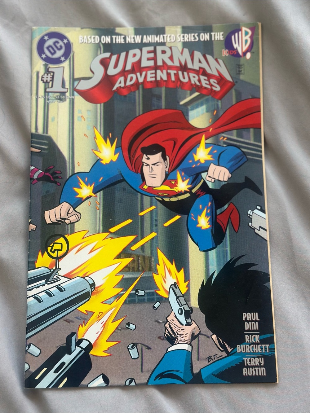 Issue #1 DC Superman Adventures Comic Book 1st edition 1996